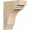 Ekena Millwork Pescadero Rough Sawn Corbel, Douglas Fir, 6"W x 12"D x 16"H COR06X12X16PEC00RDF - alternate 1